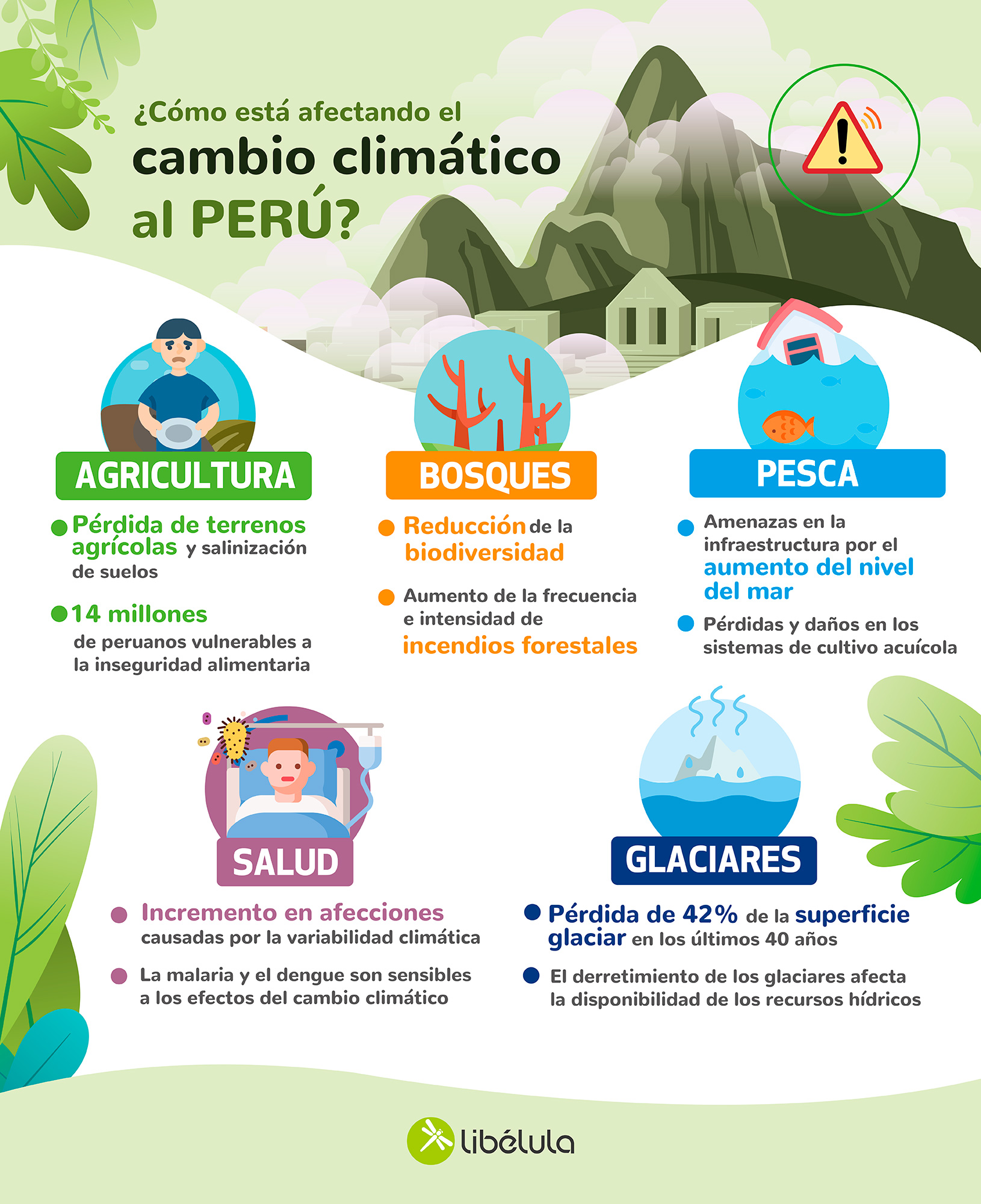 ¿Cómo El Cambio Climático Está Ya Afectando Al Perú? - Libélula : Libélula