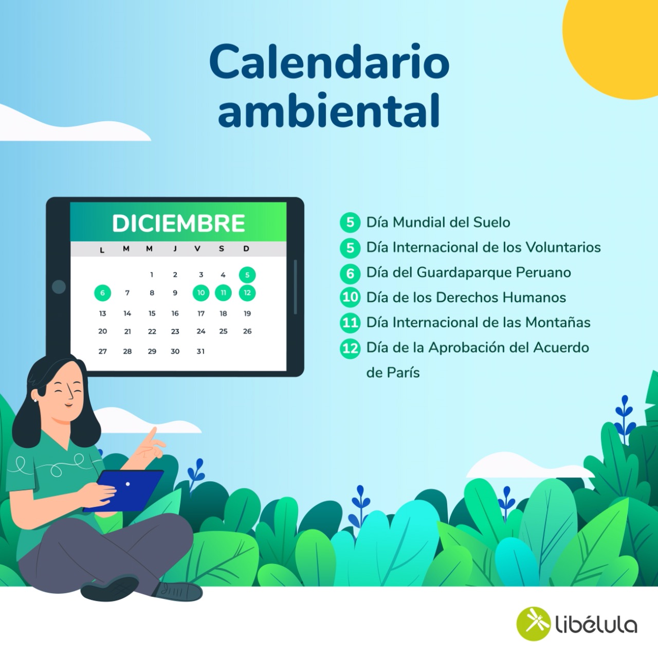 calendario ambiental